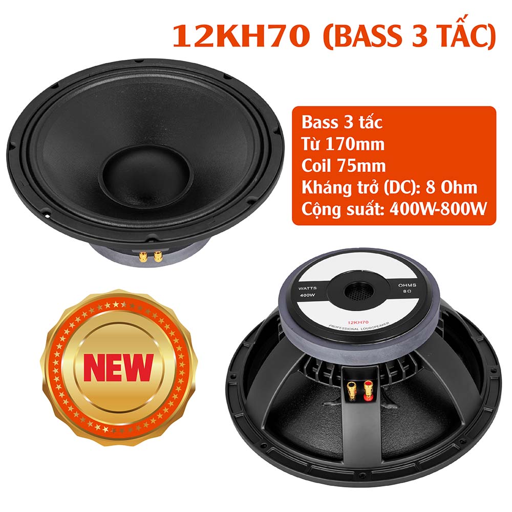 Bass 3 tấc 12KH70