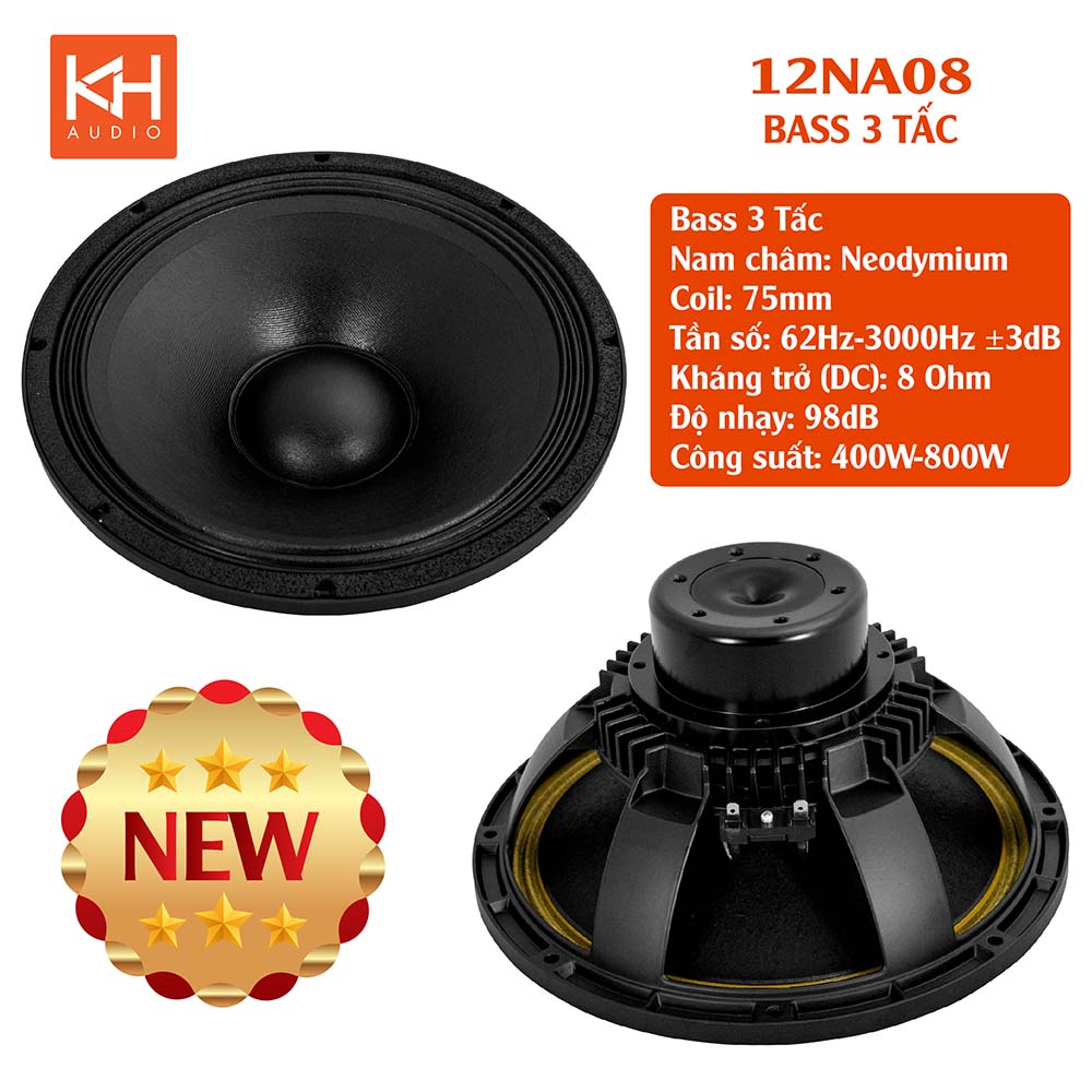 Bass 3 tấc 12NA08