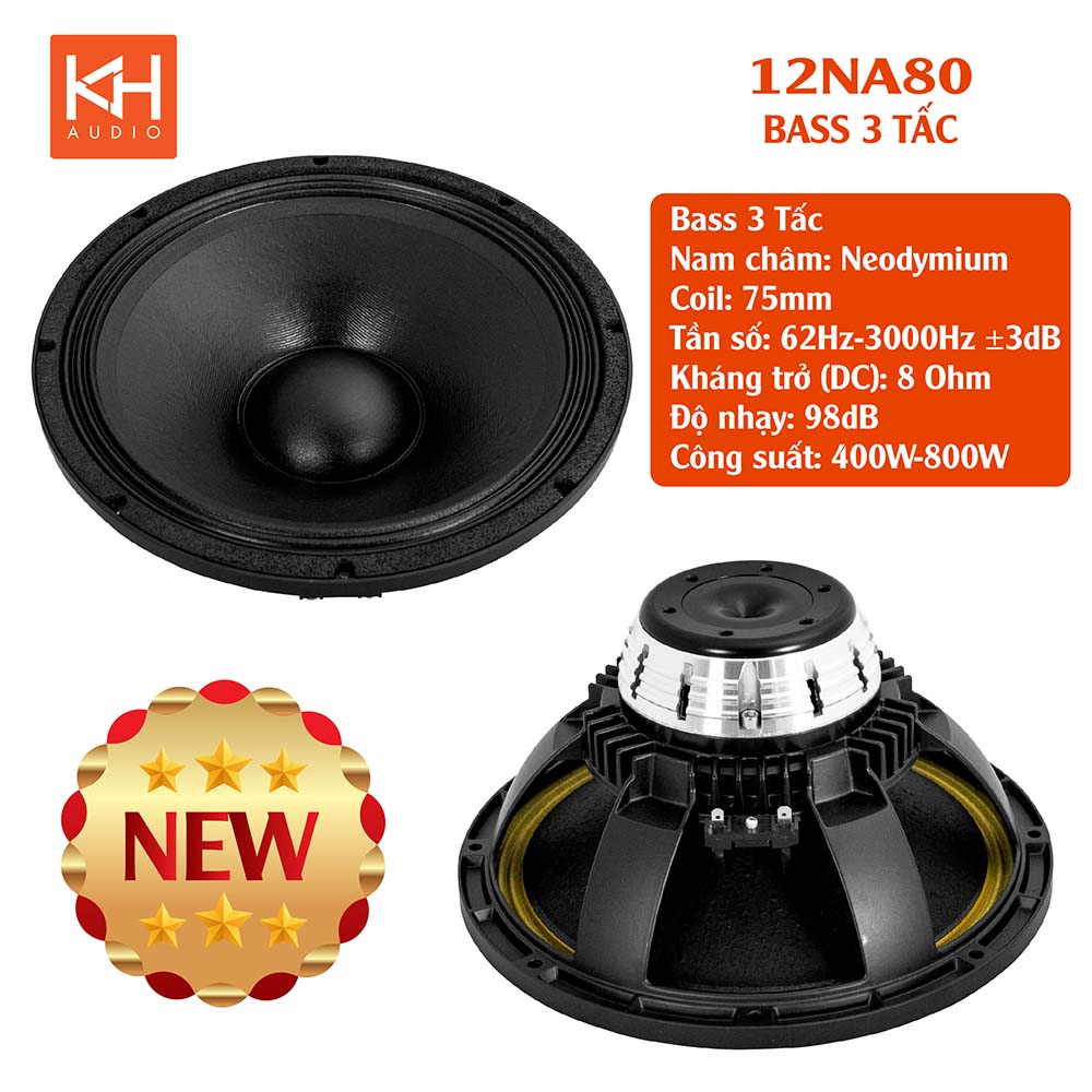 Bass 3 tấc 12NA80
