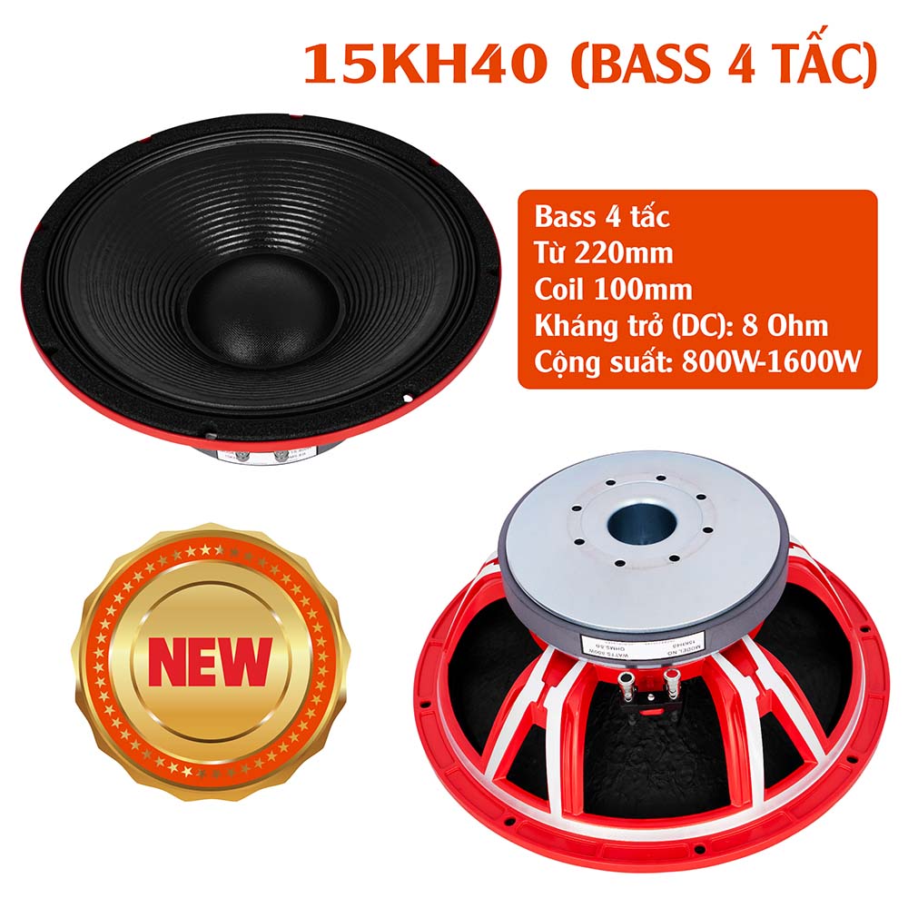Bass 4 tấc 15KH40