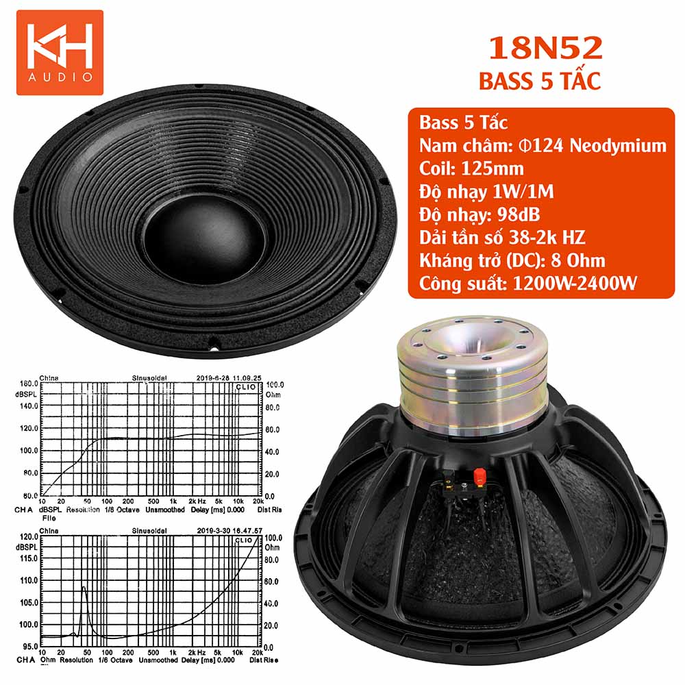 Bass 5 tấc 18N52