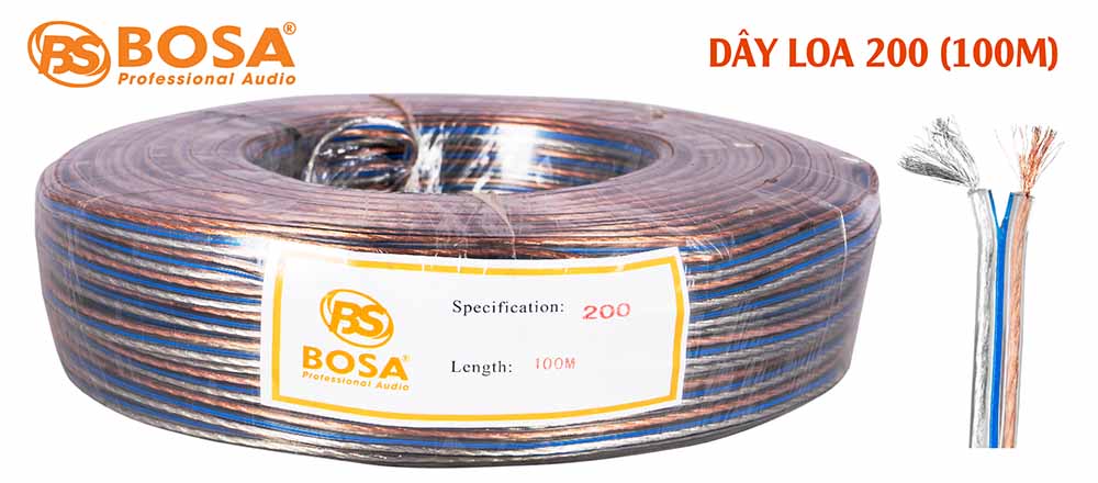 DÂY LOA 200 (100M)