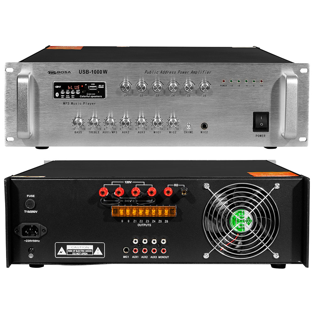 Amply phân tần bosa USB-1000W