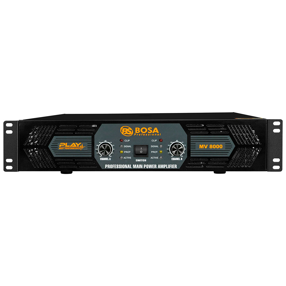 Cục đẩy công suất 2 kênh bosa MV8000