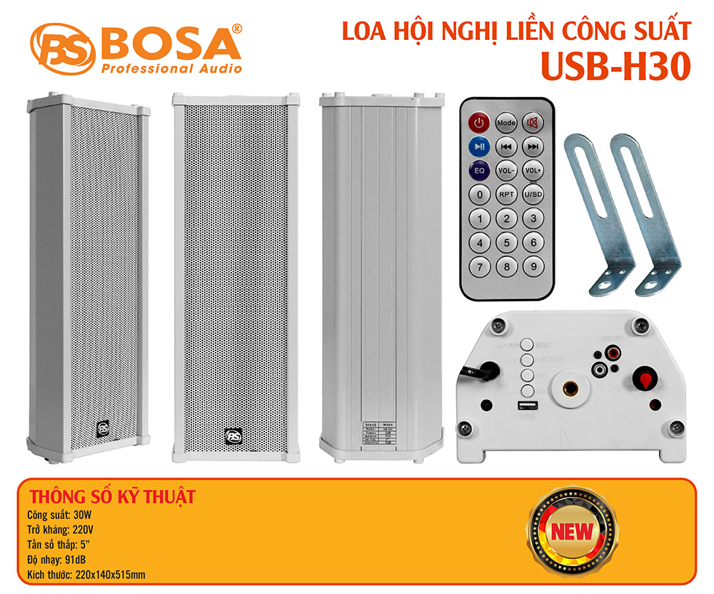 Loa hội nghị liền công suất bosa USB-H30