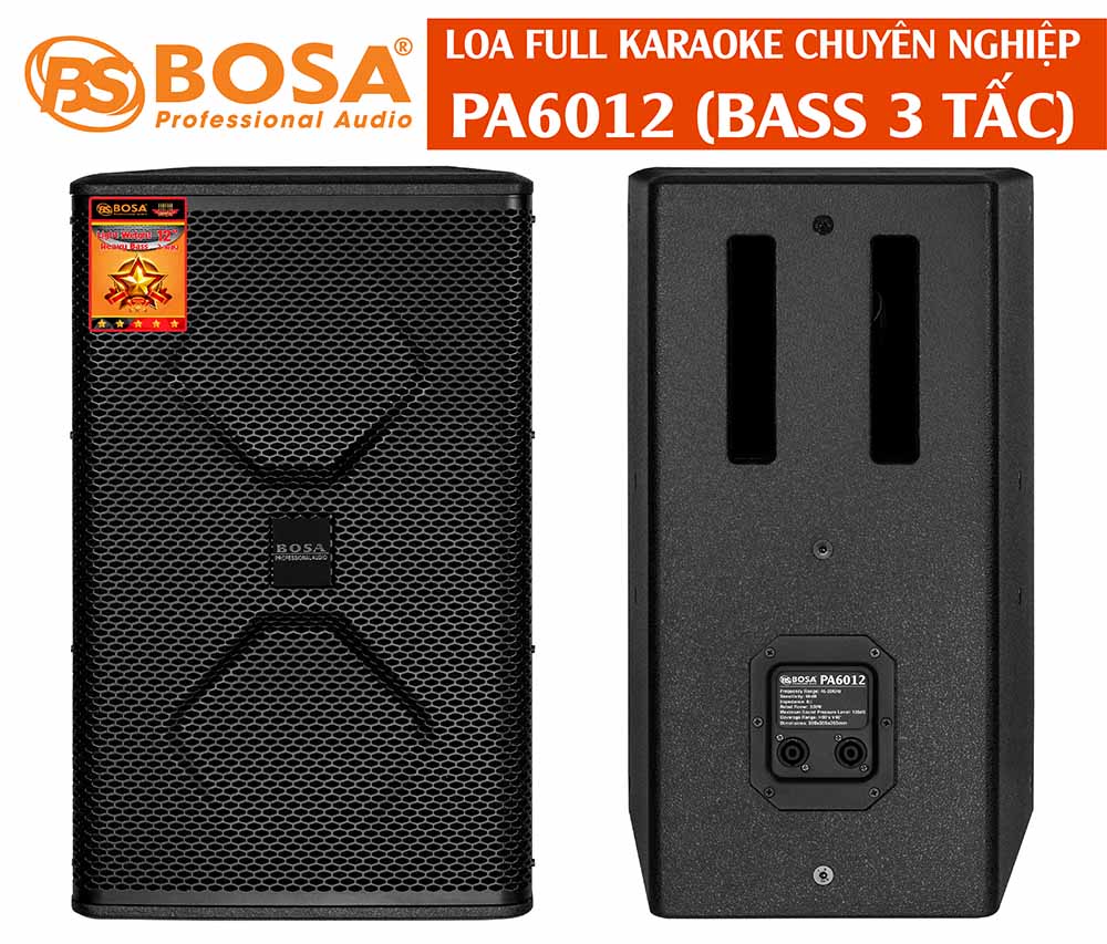 LOA FULL BOSA PA6012 (BASS 3 TẤC)