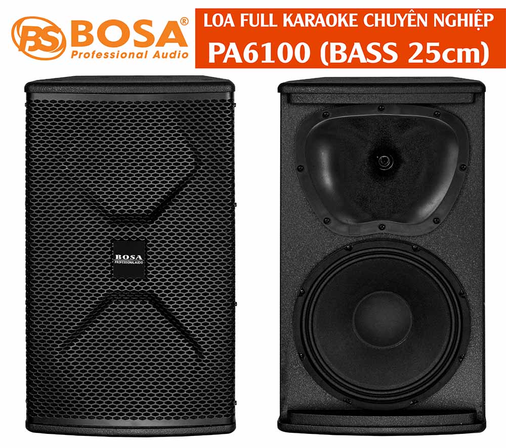 LOA FULL BOSA PA6100 (BASS 25cm)