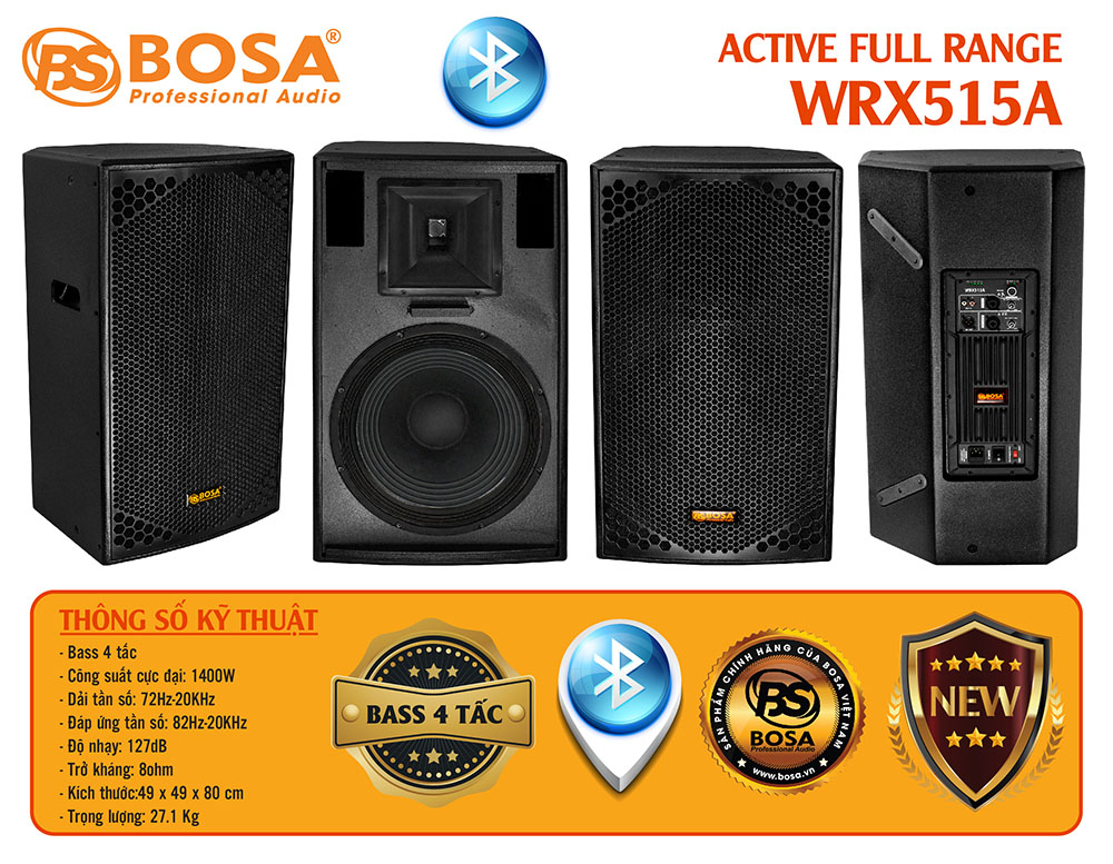 LOA ACTIVE FULL RANGE BOSA WRX515A