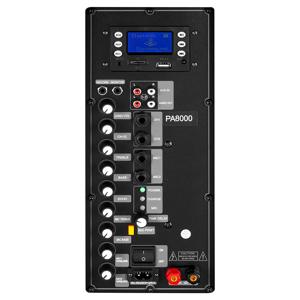 Loa kéo di động bosa PA8000 (bass 4 tấc)