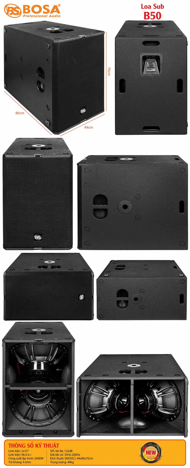 Sub bosa B50