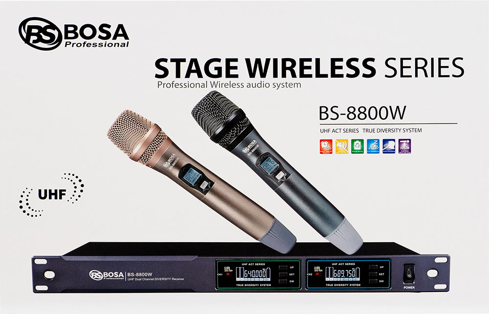 Micro không dây bosa BS-8800W