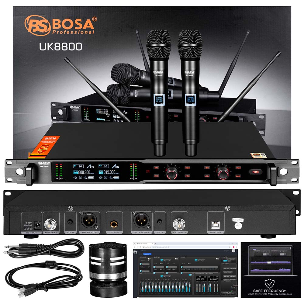 Micro không dây bosa UK8800