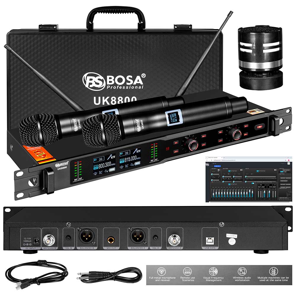 Micro không dây bosa UK8800
