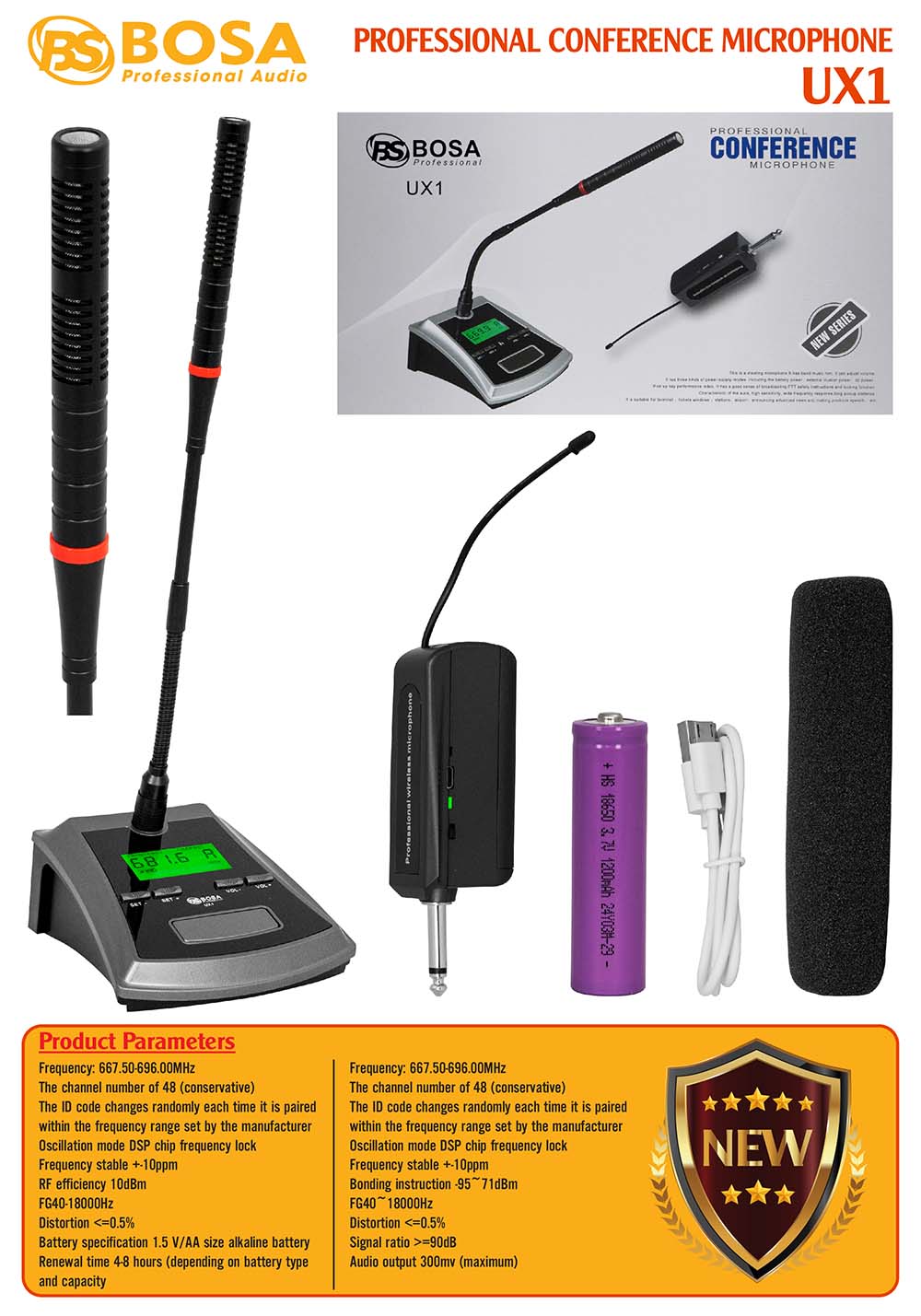 Micro hội nghị bosa UX1