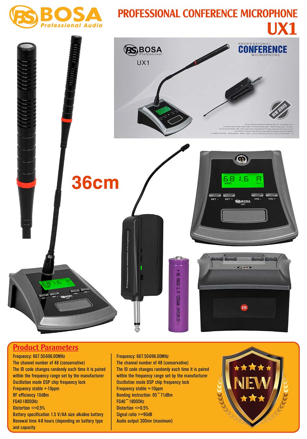 Micro hội nghị bosa UX1