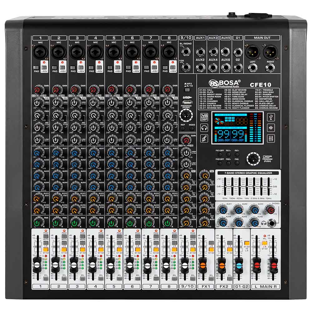 Bàn mixer bosa CFE10 bluetooth