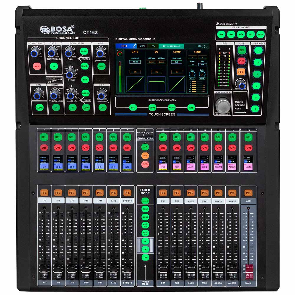 Mixer digital bosa CT16Z new