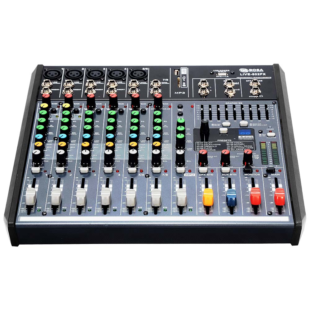 Mixer bosa LIVE-802FX