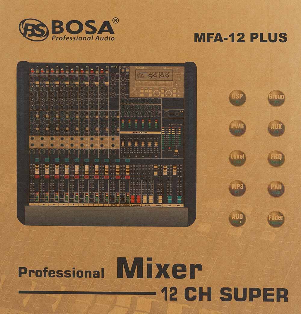 Mixer bosa MFA-12 PLUS bluetooth