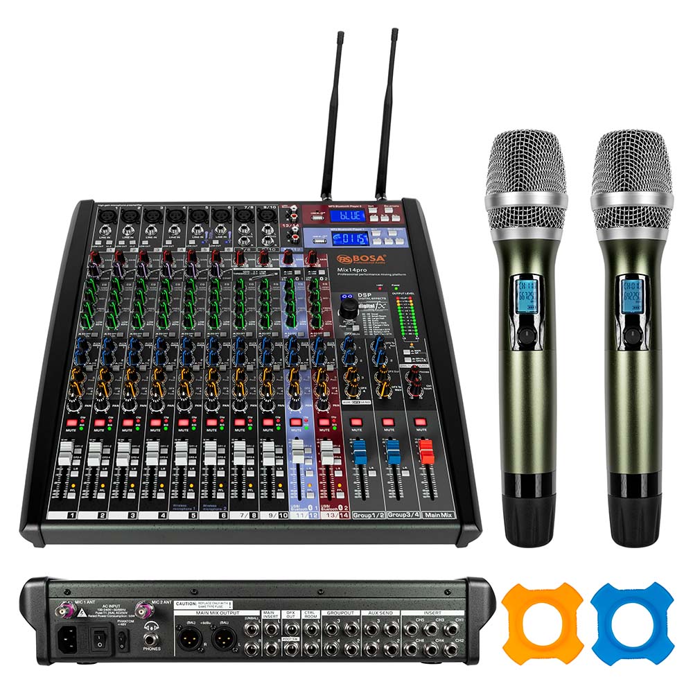 Bàn mixer bosa 2 in 1 Mix 14pro bluetooth