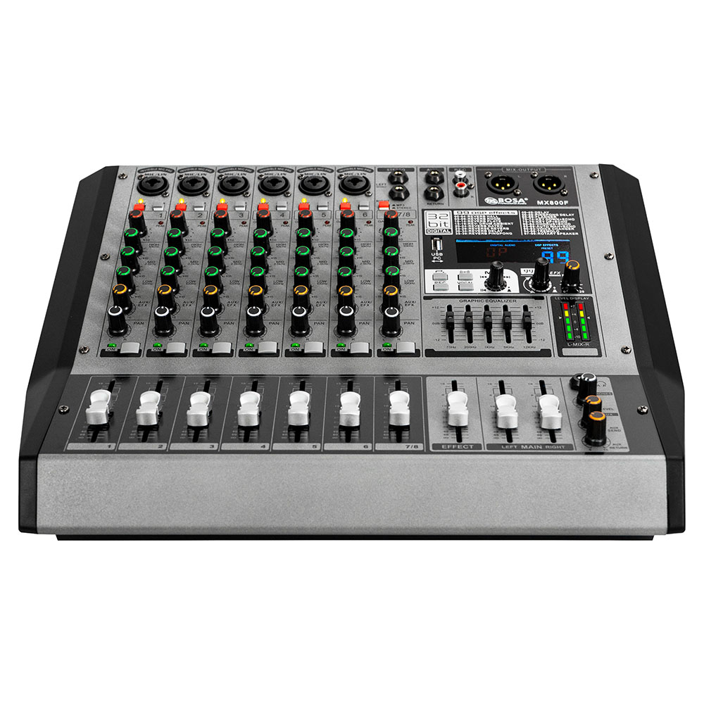 Bàn mixer công suất bosa MX800F
