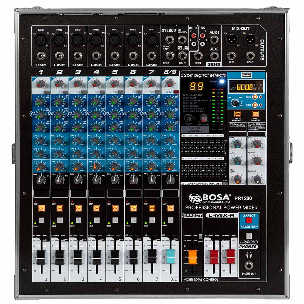 Bàn mixer liền công suất PR1200