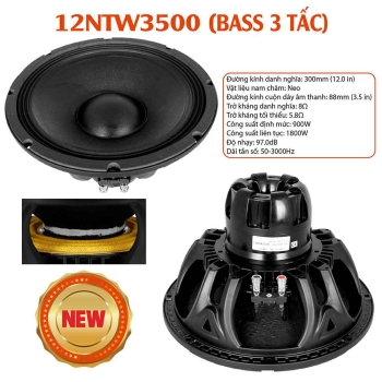 Bass 3 tấc 12NTW3500