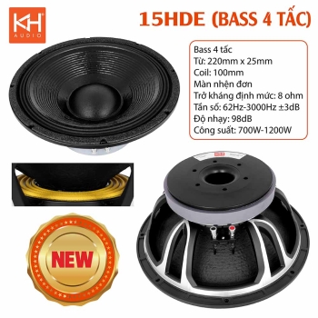 Bass 4 tấc 15HDE