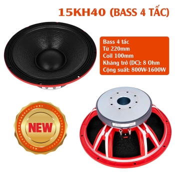 Bass 4 tấc 15KH40