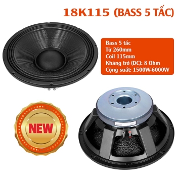 Bass 5 tấc 18K115