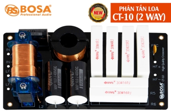 PHÂN TẦN LOA BOSA CT-10 (2 WAY)