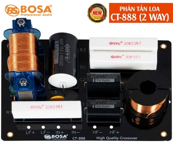 PHÂN TẦN LOA BOSA CT-888 (2 WAY)