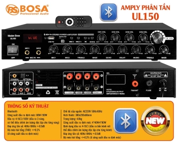 Amply phân tần bosa UL150 bluetooth