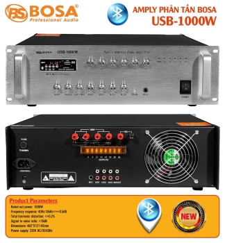 Amply phân tần bosa USB-1000W