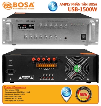 Amply phân tần bosa USB-1500W