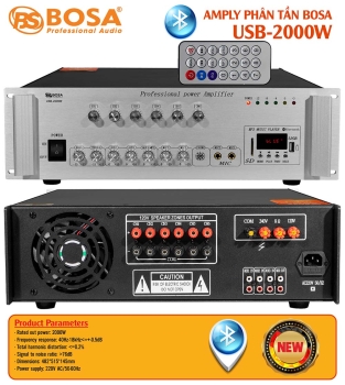 Amply phân tần bosa USB-2000W