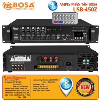 Amply phân tần bosa USB-450Z