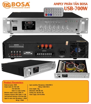 Amply phân tần bosa USB-700W