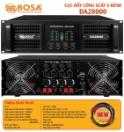 Cục đẩy công suất 4 kênh bosa DA28000