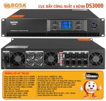 Cục đẩy công suất 4 kênh bosa DS3000