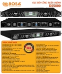 Cục đẩy công suất 4 kênh bosa DS5800