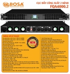 Cục đẩy công suất 2 kênh bosa FQA4000.2