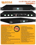 Cục đẩy công suất 2 kênh bosa FQA4000.2