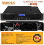Cục đẩy công suất 2 kênh bosa L1000W