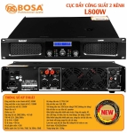 Cục đẩy công suất 2 kênh bosa L800W