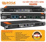 Cục đẩy công suất 2 kênh bosa M600W
