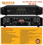 Main cục đẩy công suất 4 kênh bosa TD-18.4