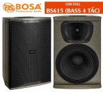 Loa full bosa BS615 (Bass 4 tấc)