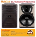 Loa full karaoke bosa KP055 (Bass 4 tấc)