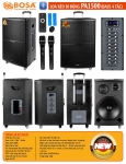 Loa kéo di động bosa PA1500 (Bass 4 tấc)
